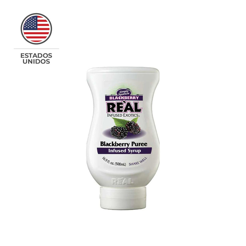 REAL BLACKBERRY PUREE 500 ML