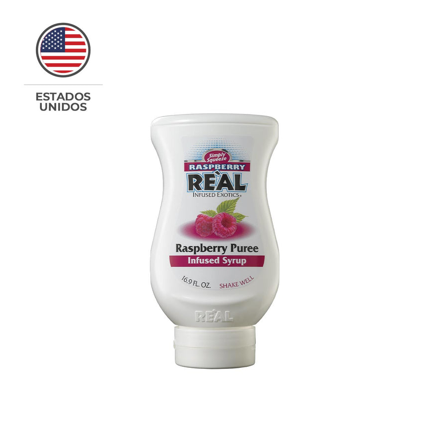 REAL RASPBERRY PUREE 500 ML