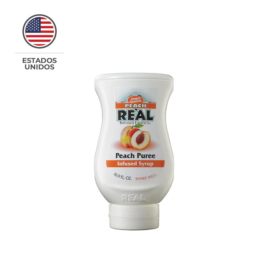 REAL PEACH PUREE 500 ML