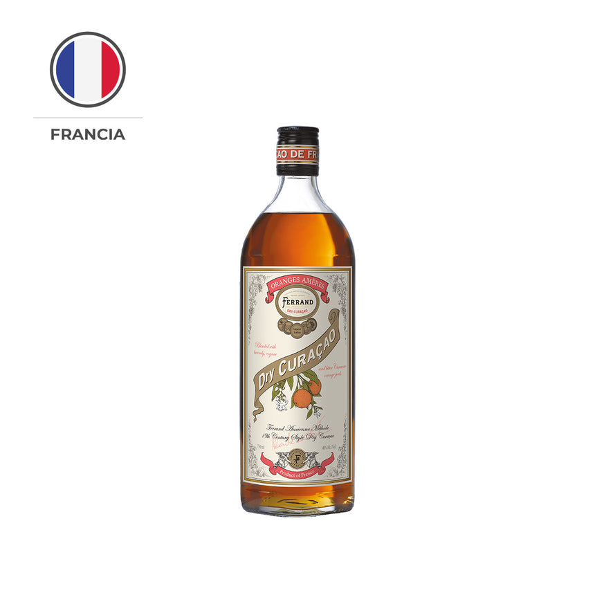 LICOR PIERRE FERRAND DRY CURACAO 750 ML
