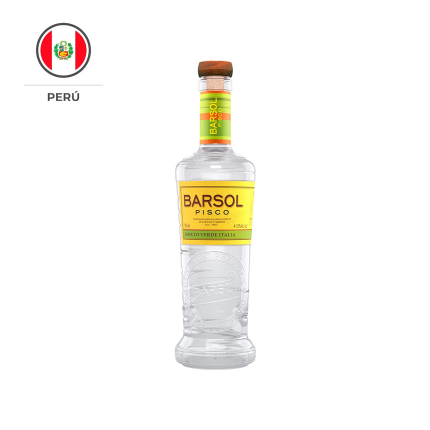 PISCO BARSOL MOSTO VERDE ITALIA 700 ML